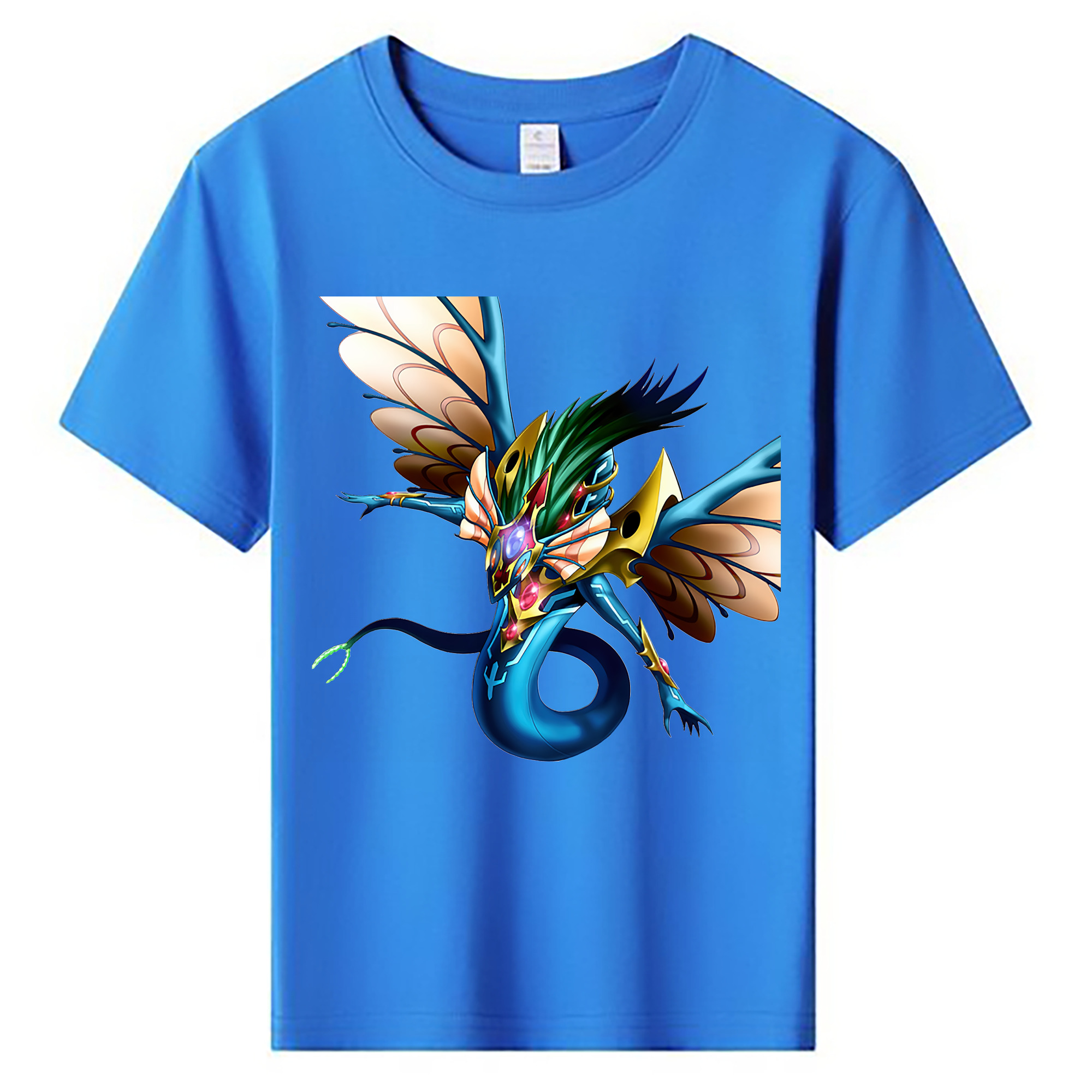（画像用） 遊☆戯☆王 Yu-Gi-Oh! 綿100％キッズTシャツ（フロントプリント）